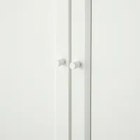 Dulap Ikea Billy/Oxberg 202 x 160 x 30 / MDF / White photo 3