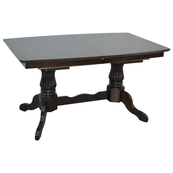Обеденные стол со стульями Evelin HV-32V+6 Прямоугольная / Дерево / Chocolate photo 2