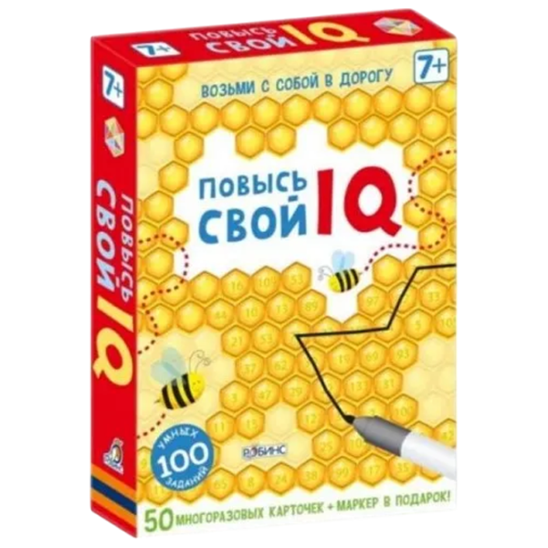 Joc de masă Robins Raise your IQ 6+/ Joc de logică photo 1