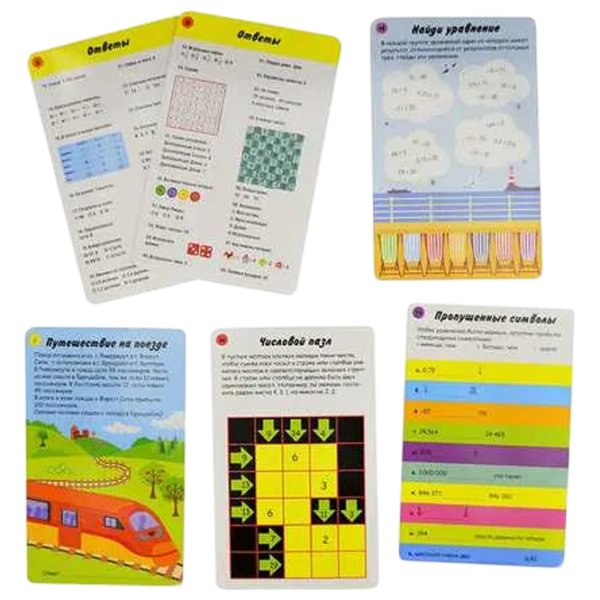 Joc de masă Robins Raise your IQ 6+/ Joc de logică photo 3