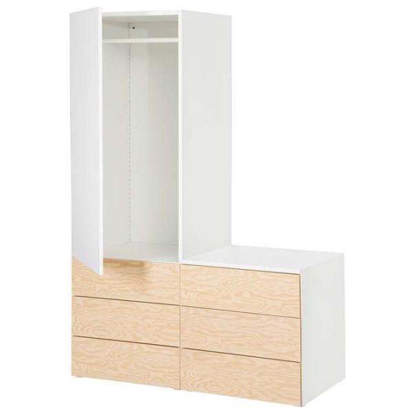 Dulap pentru antreu Ikea Platsa PAL / Oak photo 1