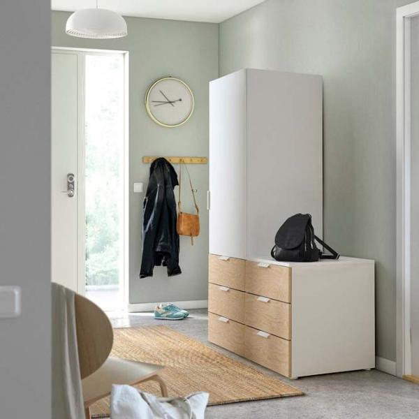 Dulap pentru antreu Ikea Platsa PAL / Oak photo 2