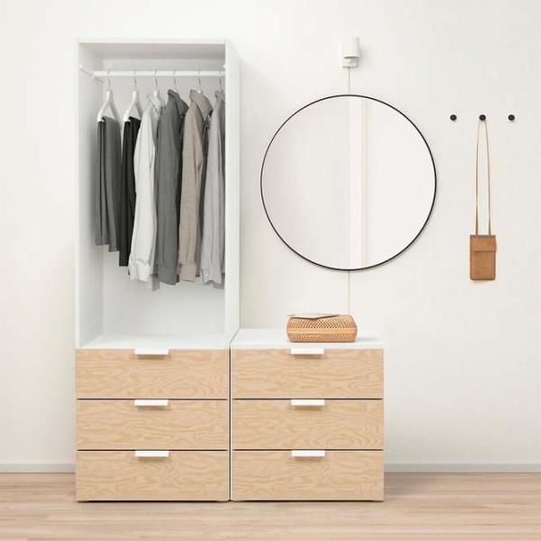 Dulap pentru antreu Ikea Platsa PAL / Oak photo 3