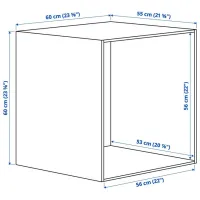 Dulap pentru antreu Ikea Platsa PAL / Oak photo 6