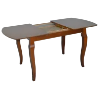 Set masă și scaune Evelin HV-29V Dreptunghiulară / Lemn / Brown photo 3