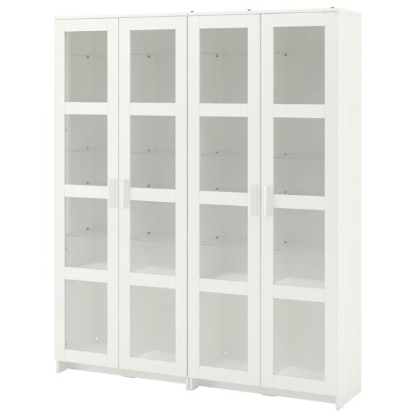 Dulap Ikea Brimnes 190 x 160 x 35 / Sticlă / White photo 1