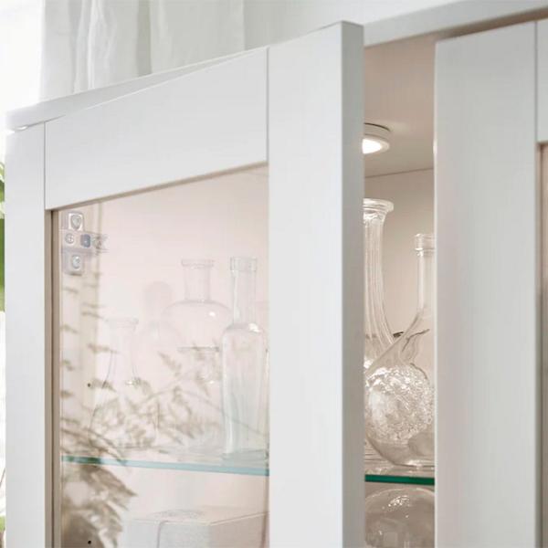 Dulap Ikea Brimnes 190 x 160 x 35 / Sticlă / White photo 3