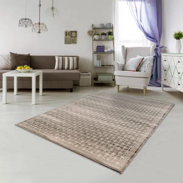 Ковер Covoare Ungheni Prima Brown Grey / Шерсть photo 4