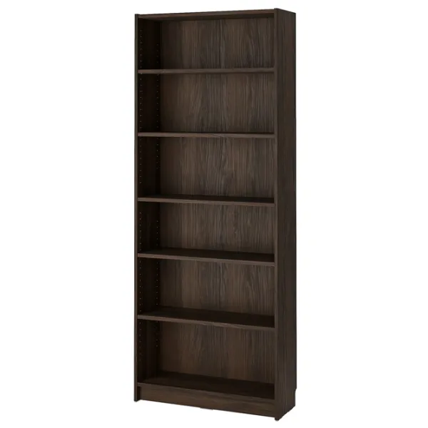 Шкаф Ikea Billy/Oxberg 202 x 160 x 30см / МДФ / Темно коричневый photo 3