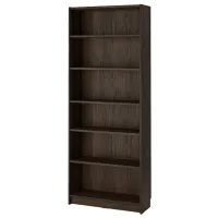 Dulap Ikea Billy/Oxberg 202 x 160 x 30 / MDF / Dark brown photo 3
