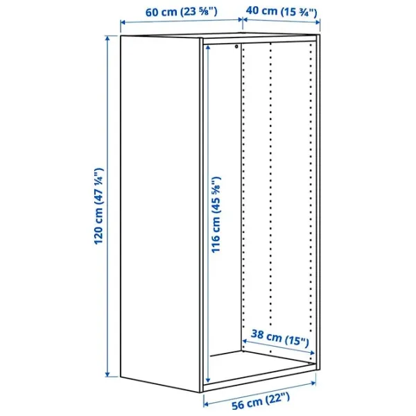 Dulap pentru antreu Ikea Platsa/Fonnes PAL / White photo 4 Dulap pentru antreu Ikea Platsa/Fonnes PAL / White photo 4