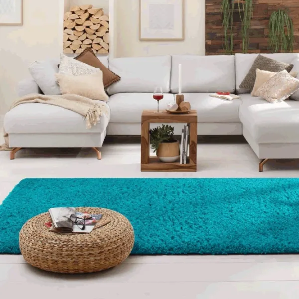 Ковер Covoare Ungheni Viva Синий / Фризе photo 4