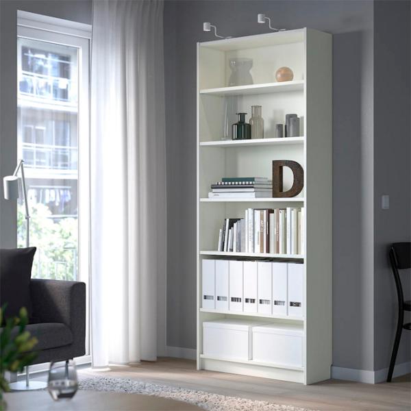 Dulap Ikea Billy  202 x 80 x 28 / LPAL / White photo 6