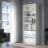 Dulap Ikea Billy 202 x 80 x 28 / LPAL / White photo 6