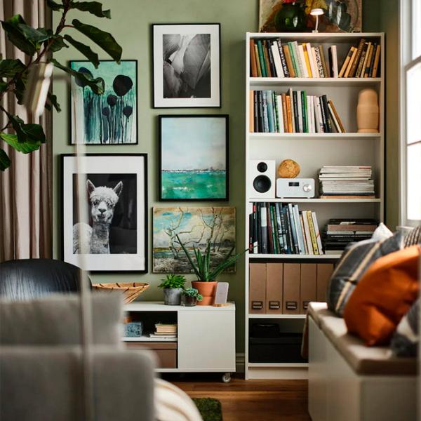 Dulap Ikea Billy  202 x 80 x 28 / LPAL / White photo 7