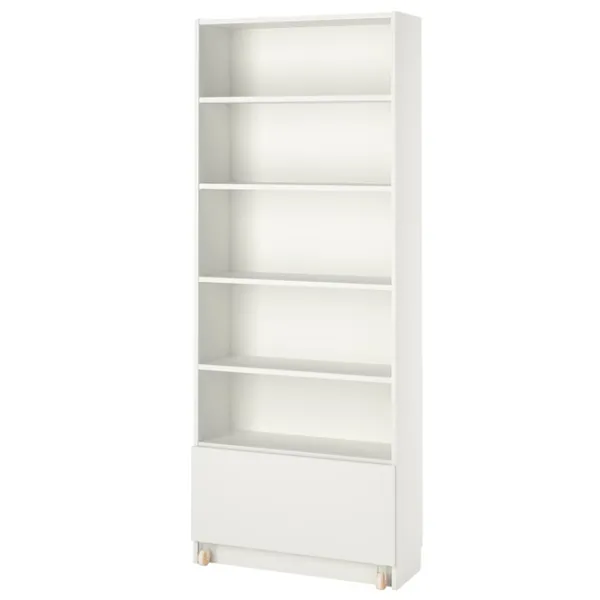 Dulap Ikea Billy  202 x 80 x 30 / MDF / White photo 1