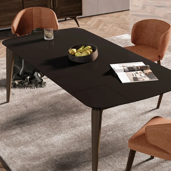 Masă de bucătărie fixă Dogtas VENERA Fixed Dining PAL/ Brown photo 3