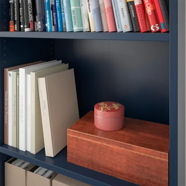 Dulap Ikea Skruvby 140 x 130 x 38 / MDF / Blue photo 3
