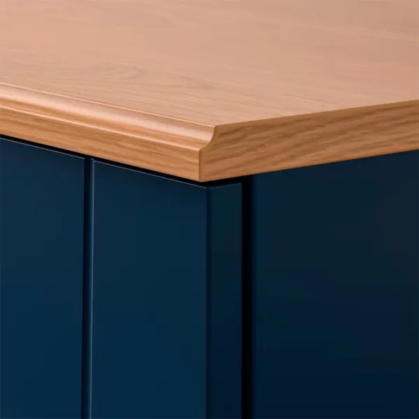 Dulap Ikea Skruvby 140 x 130 x 38 / MDF / Blue photo 7
