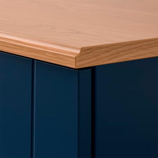 Dulap Ikea Skruvby 140 x 130 x 38 / MDF / Blue photo 7