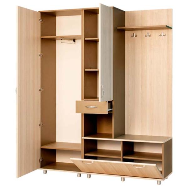 Dulap pentru antreu Confort Veruta 4 PAL / Oak photo 3 Dulap pentru antreu Confort Veruta 4 PAL / Oak photo 3