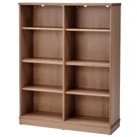Шкаф Ikea Lanesund 152 x 121 x 37см / МДФ / Серо - коричневый