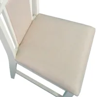 Обеденные стол со стульями Evelin HV-29V Прямоугольная / Дерево / Кремовый photo 5