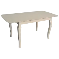 Обеденные стол со стульями Evelin HV-29V Прямоугольная / Дерево / Кремовый photo 7