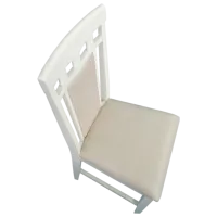 Обеденные стол со стульями Evelin HV-29V+6 Прямоугольная / Дерево / Кремовый photo 5