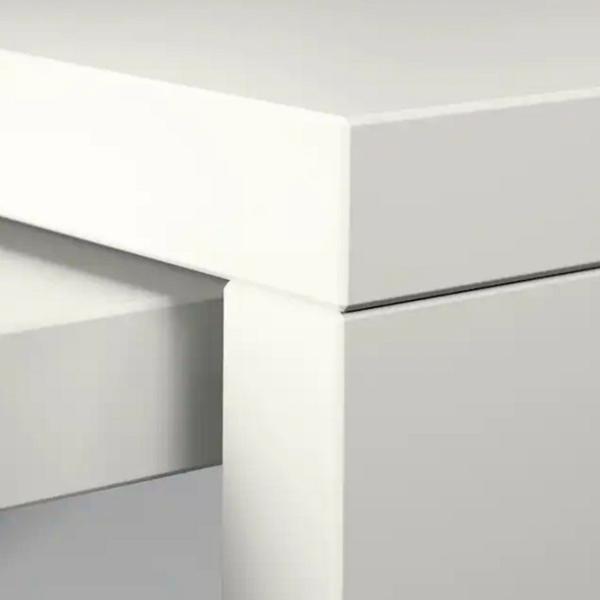 Masă de birou Ikea Malm PAL/ White photo 3