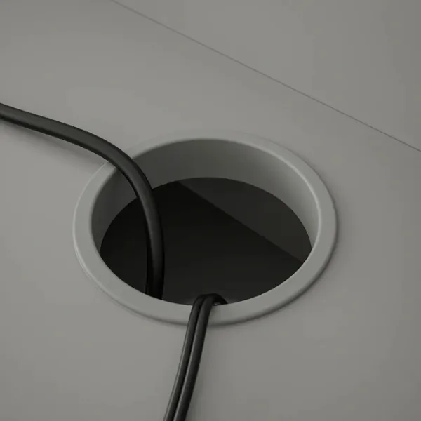 Masă de birou Ikea Hauga PAL/ Gray photo 3