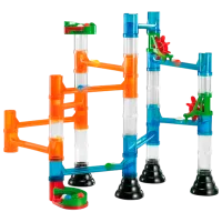 Трасса для шариков Quercetti Marble Run Transparent 6546   / / Черный Разноцветный