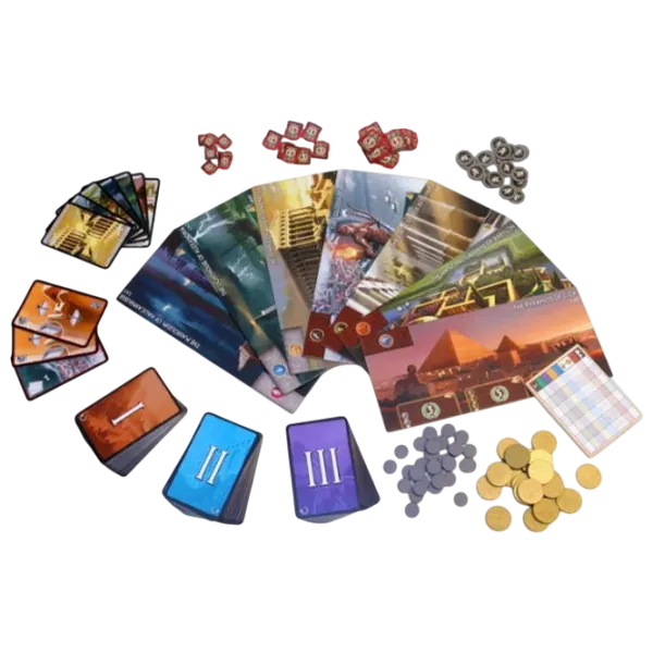 Joc de masă Asmodee 7 wonders 2nd Edition 10+/ Strategie photo 2