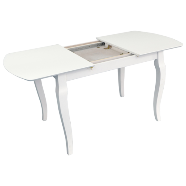 Обеденные стол со стульями Evelin HV-29V+6 Прямоугольная / Дерево / Белый photo 3