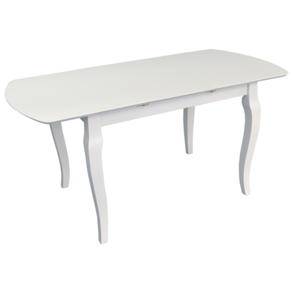 Обеденные стол со стульями Evelin HV-29V+6 Прямоугольная / Дерево / Белый photo 4