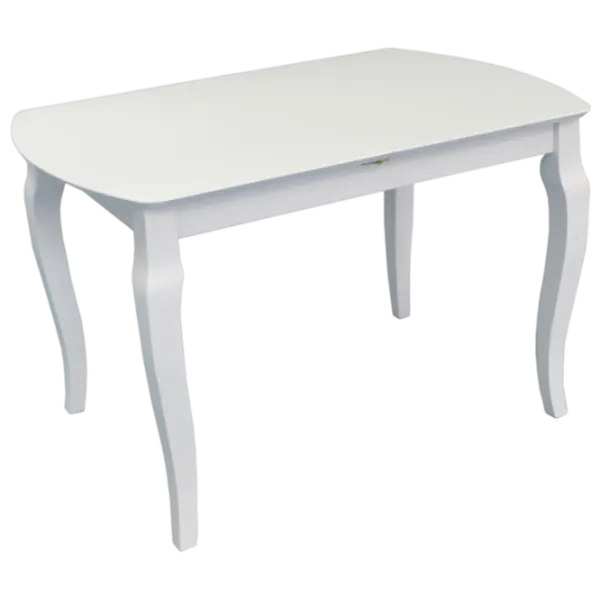 Set masă și scaune Evelin HV-29V Dreptunghiulară / Lemn / White photo 2