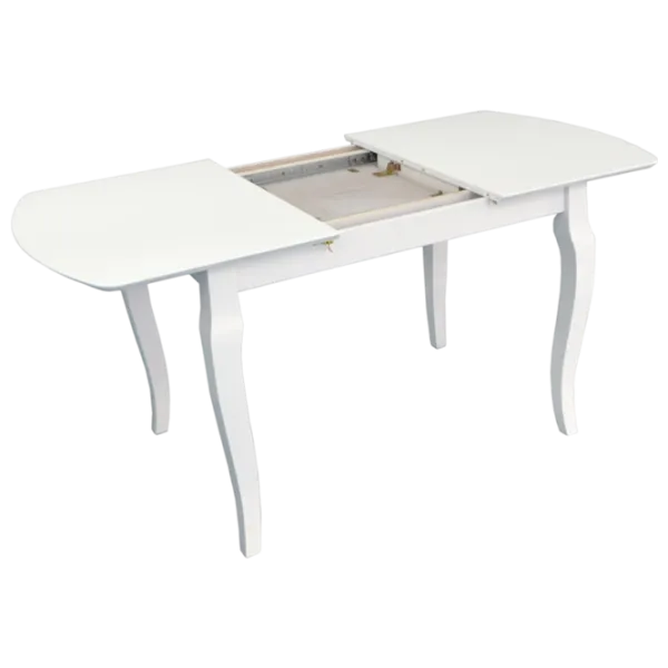Set masă și scaune Evelin HV-29V Dreptunghiulară / Lemn / White photo 3