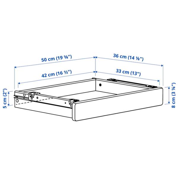 Masă de birou Ikea Relatera PAL/ White photo 2