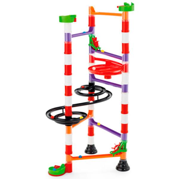 Pistă pentru bile Quercetti Marble Run Vortex 6538  / / Green Red photo 3