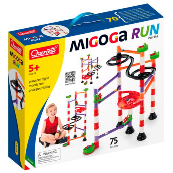 Pistă pentru bile Quercetti Marble Run Vortex 6538  / / Green Red photo 6