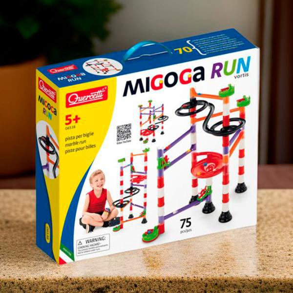 Pistă pentru bile Quercetti Marble Run Vortex 6538  / / Green Red photo 7