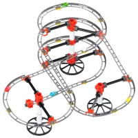 Трасса для шариков Quercetti Roller Coaster Compact Rail 6429  / / Желтый Серый