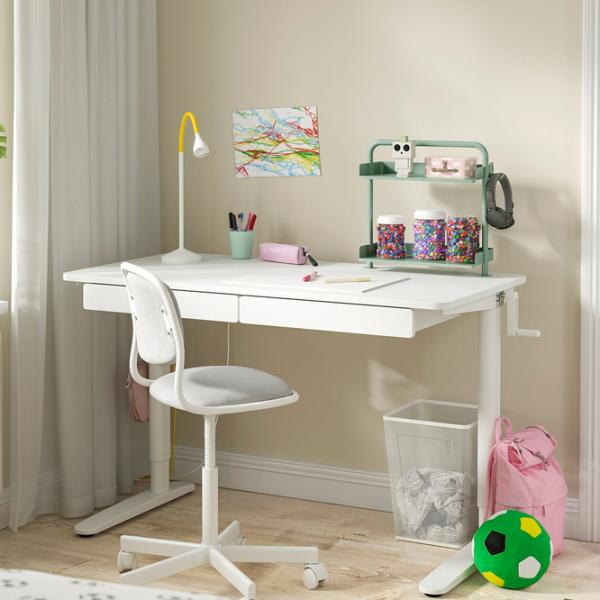 Masă de birou Ikea Relatera PAL/ White photo 2