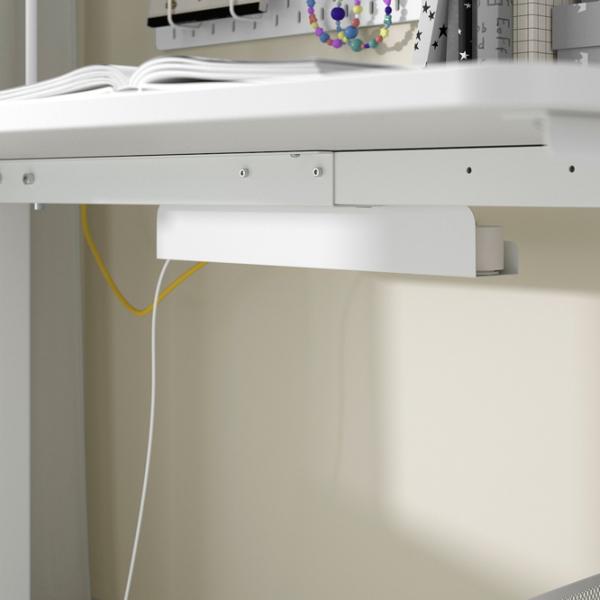 Masă de birou Ikea Relatera PAL/ White photo 4