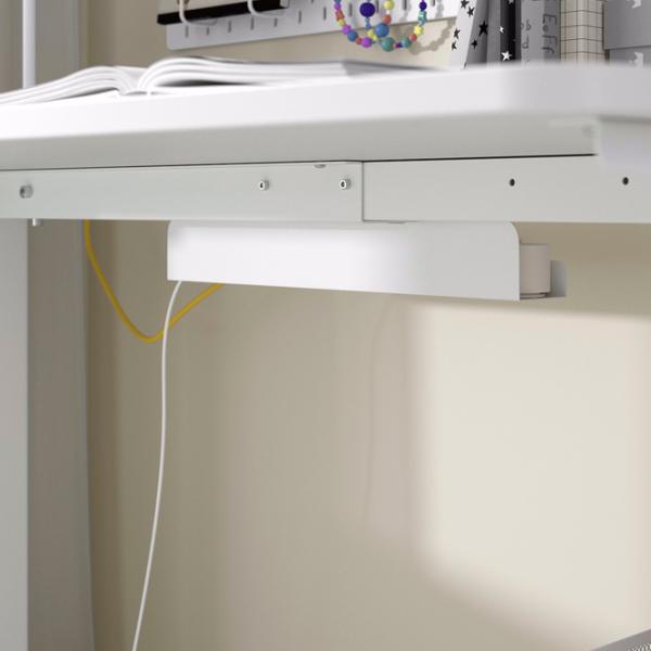 Masă de birou Ikea Relatera PAL/ White photo 5