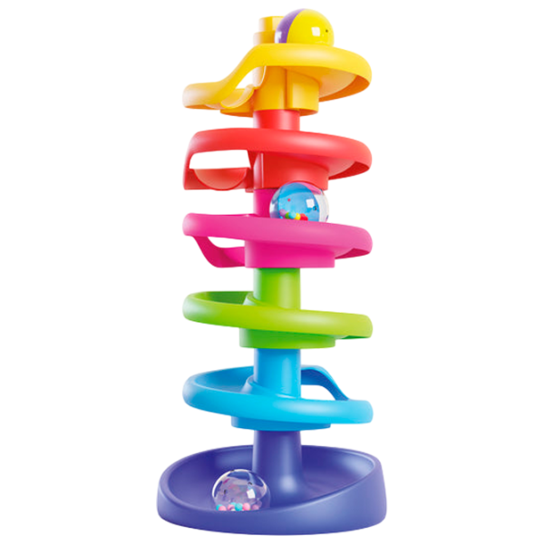 Pistă pentru bile Quercetti Spiral Tower 6501  / / Transparent Multicolor photo 1