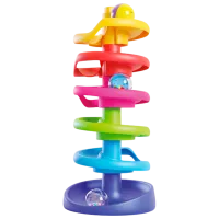 Трасса для шариков Quercetti Spiral Tower 6501  / / Прозрачный Разноцветный