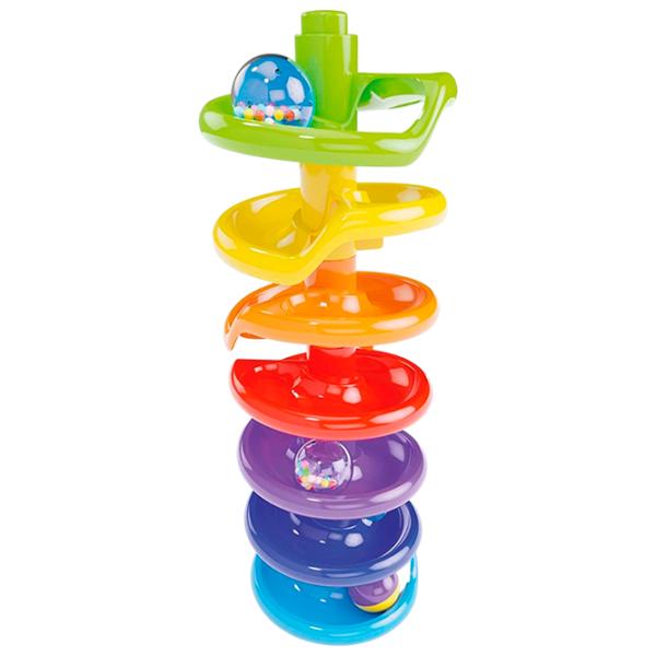 Pistă pentru bile Quercetti Spiral Tower 6501  / / Transparent Multicolor photo 2