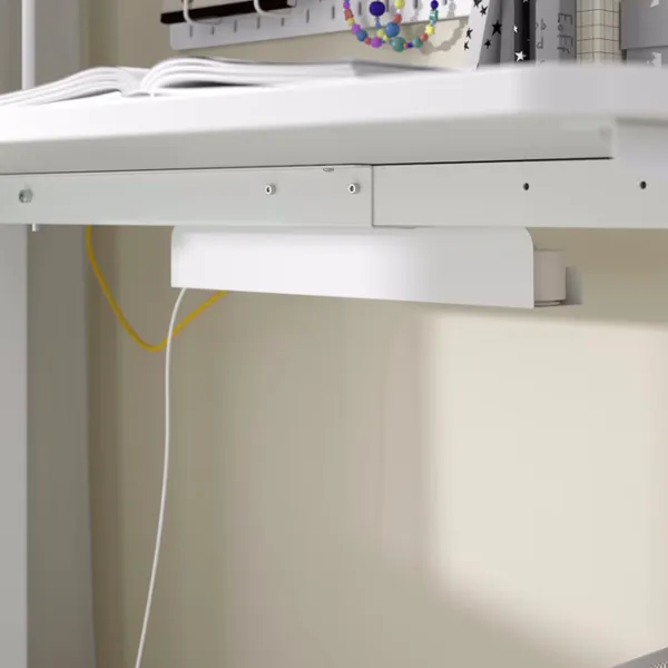 Masă de birou Ikea Relatera PAL/ White photo 4