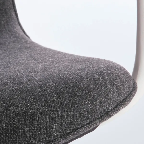 Fotoliu de birou Ikea Langfjall Poliester/ Dark Gray White photo 4